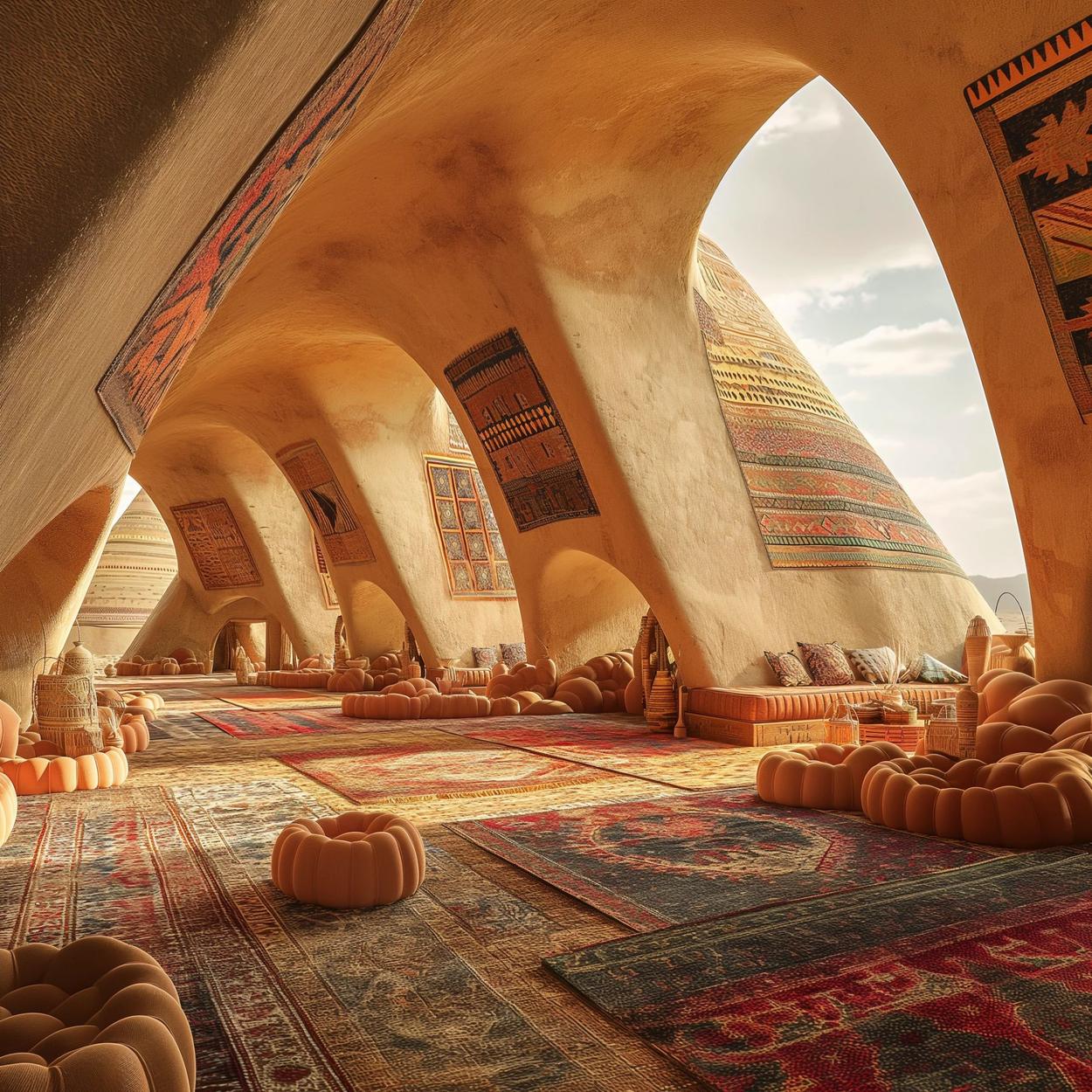Desert destination concept